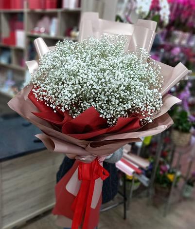 Букет цветов из: Гипсофила в Кавказской