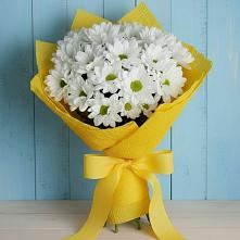 Букет цветов из:  Хризантемы в Кавказской