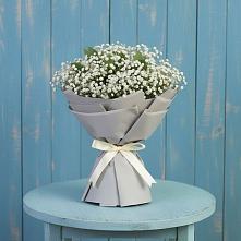 Букет цветов из:  Гипсофила в Кавказской