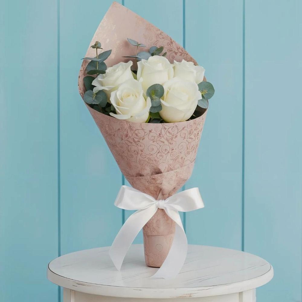 Букет цветов из: Розы в Кавказской