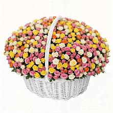 Премиум букет из: Розы #REPLACE_PRED# Кавказской