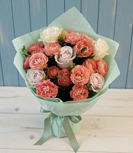 Букет цветов из:  Розы в Кавказской