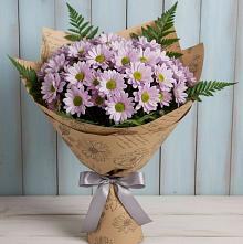 Букет цветов из:  Хризантемы #REPLACE_PRED# Кавказской