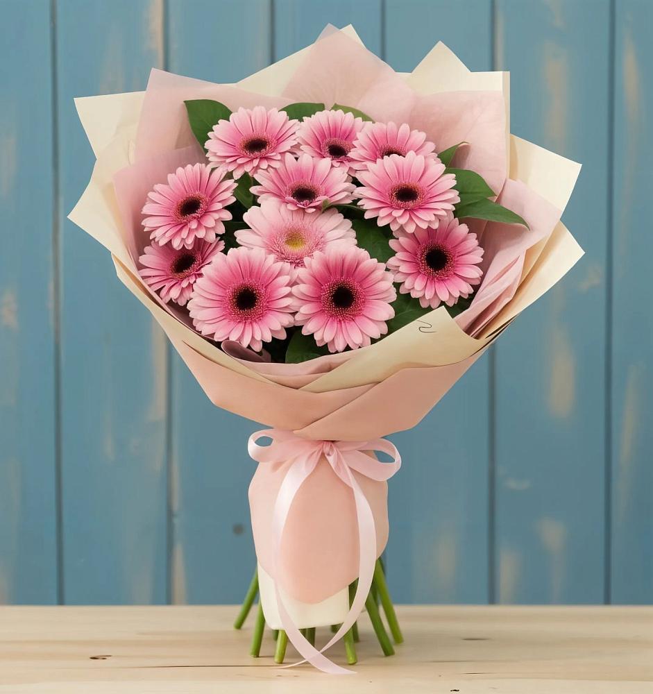 Букет цветов из: Герберы в Кавказской