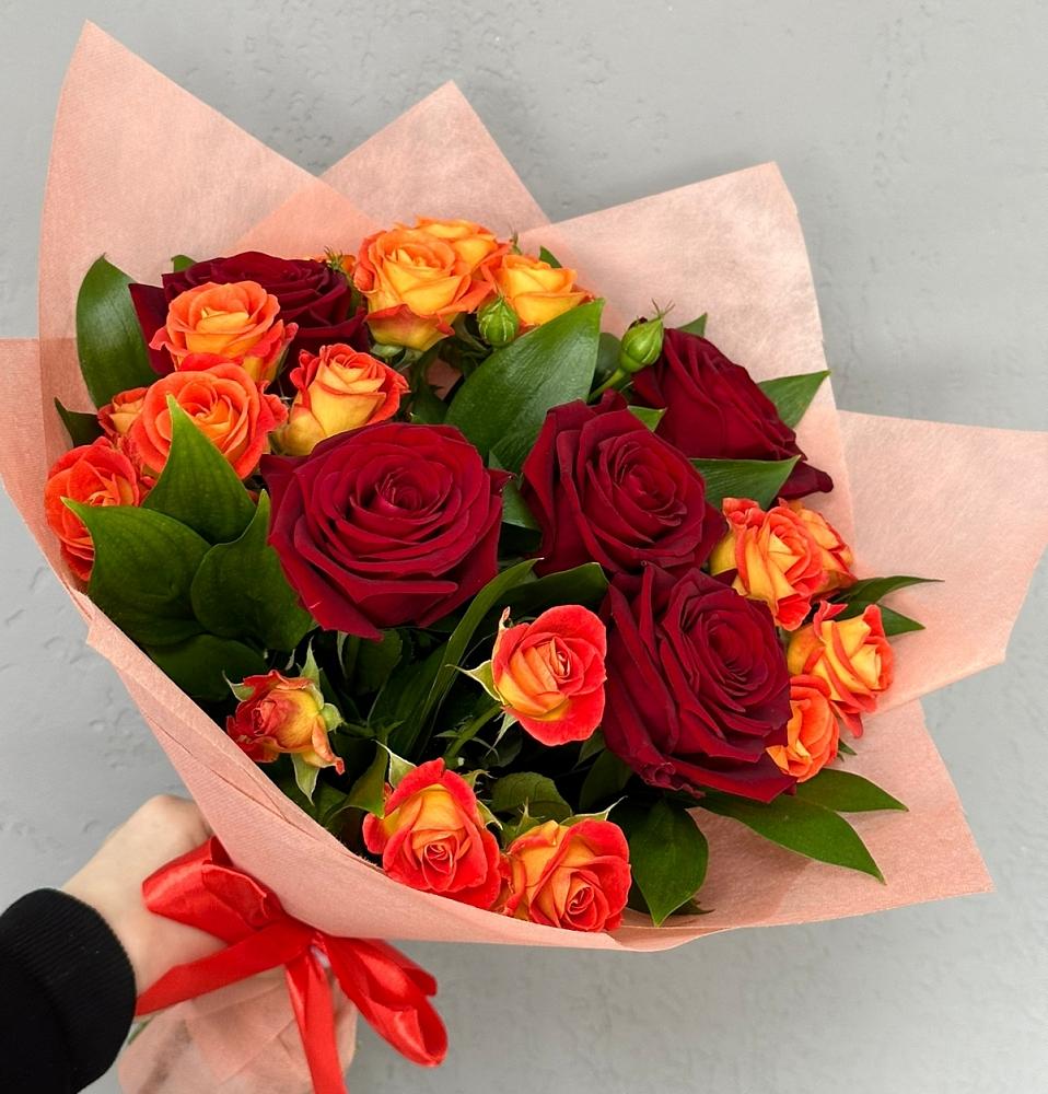 Букет Любовь и восторг в Кавказской