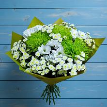 Букет цветов из:  Хризантемы #REPLACE_PRED# Кавказской