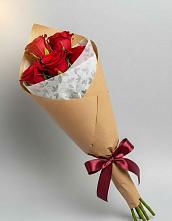 Букет цветов из:  Розы в Кавказской
