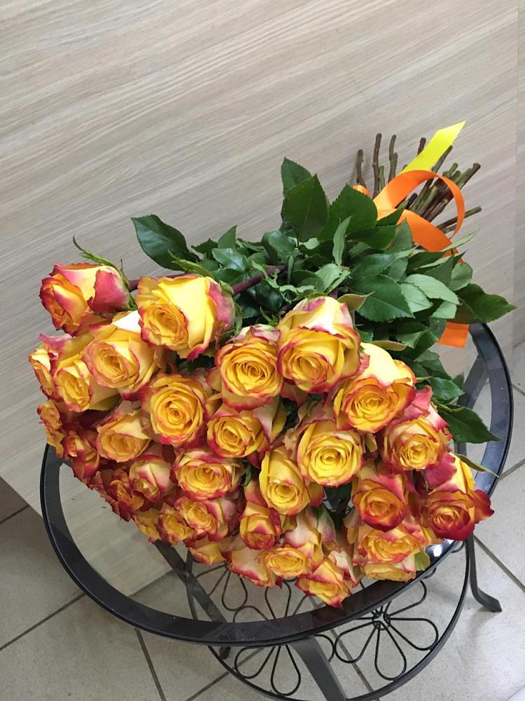 Букет Желтые розы в Кавказской