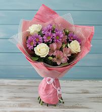 Букет цветов из:  Герберы в Кавказской