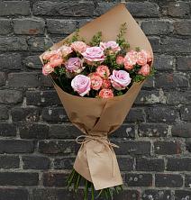Букет цветов из:  Розы в Кавказской
