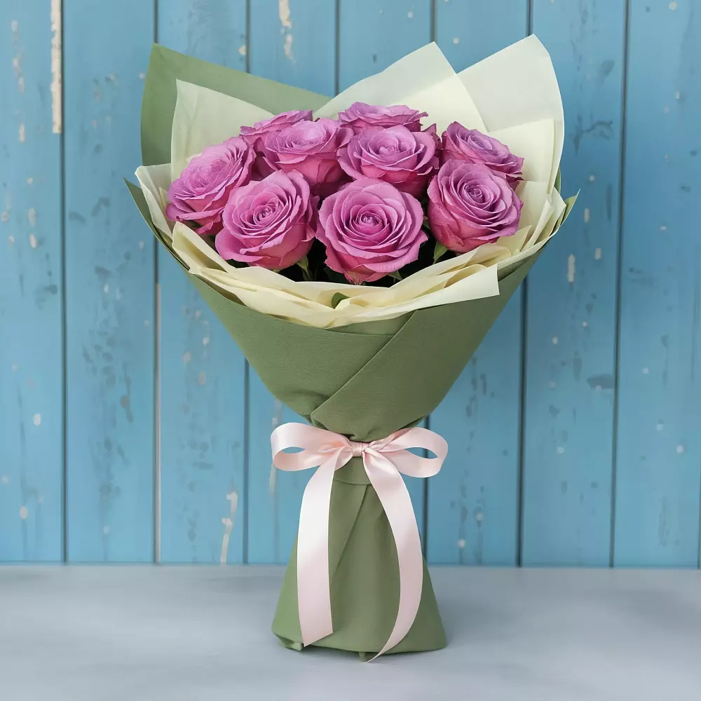 Букет Розы Фёрст Леди в Кавказской