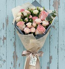 Букет цветов из:  Розы в Кавказской