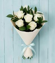 Букет цветов из:  Розы в Кавказской