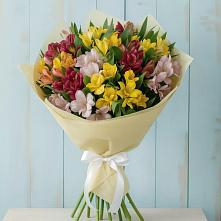 Букет цветов из:  Альстромерии в Кавказской
