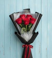 Букет цветов из:  Розы в Кавказской