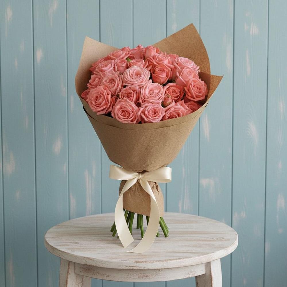 Букет цветов из: Розы в Кавказской