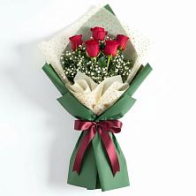 Букет цветов из:  Розы в Кавказской