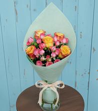 Букет цветов из:  Розы в Кавказской